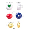 DIY Colorful Glass Beads Jewelry Making Kit DIY-FS0002-14-3