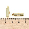 SHEGRACE Brass Slide On End Clasp Tubes XGRQ1R533-357G-3