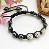 Fashion Disco Ball Bracelets BJEW-H456-M-2