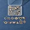 24Pcs 12 Styles Alloy Enamel Pendants ALRI-FS0001-05-8