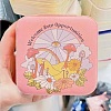Square PU Leather Jewelry Boxes WICR-PW0011-21-02-1
