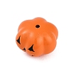Halloween Theme Spray Painted Alloy Beads PALLOY-D029-03A-RS-2
