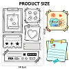 Flower PVC Stamps DIY-WH0582-0054-2