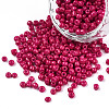 8/0 Baking Paint Glass Seed Beads SEED-R051-07B-03-4