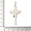 201 Stainless Steel Laser Cut Big  Pendants STAS-P428-13P-02-3