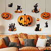3 Sheets 3 Styles PVC Waterproof Decorative Stickers DIY-WH0404-150-6
