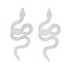 Non-Tarnish 304 Stainless Steel Filigree Big Pendants STAS-S118-062-1