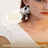 160Pcs Brass Open Jump Rings KK-LP0004-65-3