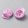 Opaque Acrylic Beads MACR-WH0007-135F-2