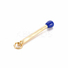 Brass Enamel Pendants KK-S362-032A-NR-2