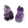 Natural Amethyst Carved Healing Figurines G-B062-04C-2