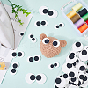 60 Pairs 3 Styles Felt Cabochons DIY-PH0033-22-4