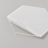 Transparent Acrylic Blank Place Cards AJEW-WH0347-92B-2