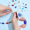 100Pcs 10 Colors Transparent Electroplate Glass Beads Strands EGLA-PH0001-70-4