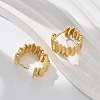 Rack Plating Brass Hoop Earrings for Women EJEW-Q770-20G-3