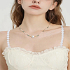 10 Yards Milk Fiber Embroidery Lace Trim Ribbon OCOR-LP0002-98-3