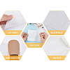 Silicone Rubber Non-slip Sole Stickers FIND-WH0126-493B-4