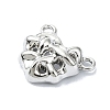 Alloy Link Charms PALLOY-S188-04P-2