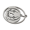 201 Stainless Steel Pendants STAS-G366-02P-04-2