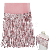 Polyester Tassel Lace Ribbon OCOR-WH0070-175A-1