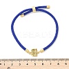 Adjustable Nylon Cord Bracelets BJEW-C096-01G-02-5