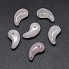 Natural Rose Quartz Pendants G-O175-33D-1