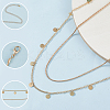 2Pcs Iron Waist Body Chain AJEW-WH20019-21G-3