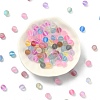 Transparent Frosted Glass Beads FGLA-YW0001-02A-1