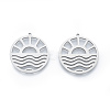 Non-Tarnish 201 Stainless Steel Pendants STAS-N090-LA912-1-1