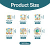 780Pcs 6 Style Sew on Rhinestone DIY-YS0001-44-5