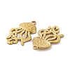 Ion Plating(IP) 304 Stainless Steel Pendants STAS-G335-05G-2