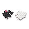 Halloween Theme Alloy and Enamel Pendants X-ENAM-T021-31B-02P-2
