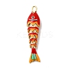 Rack Plating Brass Pendants KK-A268-05G-C04-1