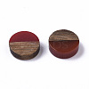 Resin & Wood Cabochons RESI-S358-70-H20-2
