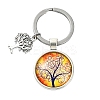 Alloy Glass Keychains KEYC-YW00008-05-1