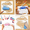 PET Hollow Out Drawing Painting Stencils DIY-WH0403-012-3