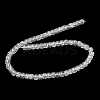 Transparent Spray Painting Crackle Glass Beads Strands GLAA-NH0001-05K-2