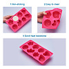 3Pcs 3 Colors Fondant Molds DIY-BG0001-17-4