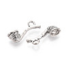 Tibetan Style Alloy Pendants TIBE-N014-21AS-2