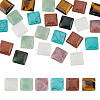 24Pcs 6 Styles Natural & Synthetic Mixed Gemstone Cabochons G-AR0005-68-1