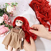 PP Doll Wig Long Curly Hair DIY-WH0591-249C-26-5
