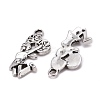 Tibetan Style Alloy Pendants TIBEP-A19784-AS-LF-2