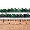 Natural Fuchsite Beads Strands G-K393-A02-6mm-5
