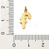 304 Stainless Steel Rhinestone Charms FIND-I062-01G-07-3