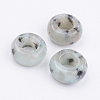 Natural Sesame Jasper/Kiwi Jasper Beads G-K216-01E-1