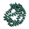 Opaque Solid Color Glass Bead Strands GLAA-D022-04-3