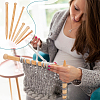 6Pcs Bamboo Circular Knitting Needles DIY-NB0010-87-5