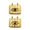 Natural Tiger Eye Pendants STAS-K263-81G-02-1