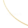 Ion Plating(IP) 304 Stainless Steel Boston Link Chain Bracelets for Men Women BJEW-M293-02G-2