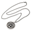 201 Stainless Steel Pendant Necklaces LS-NJEW-C066-01P-2